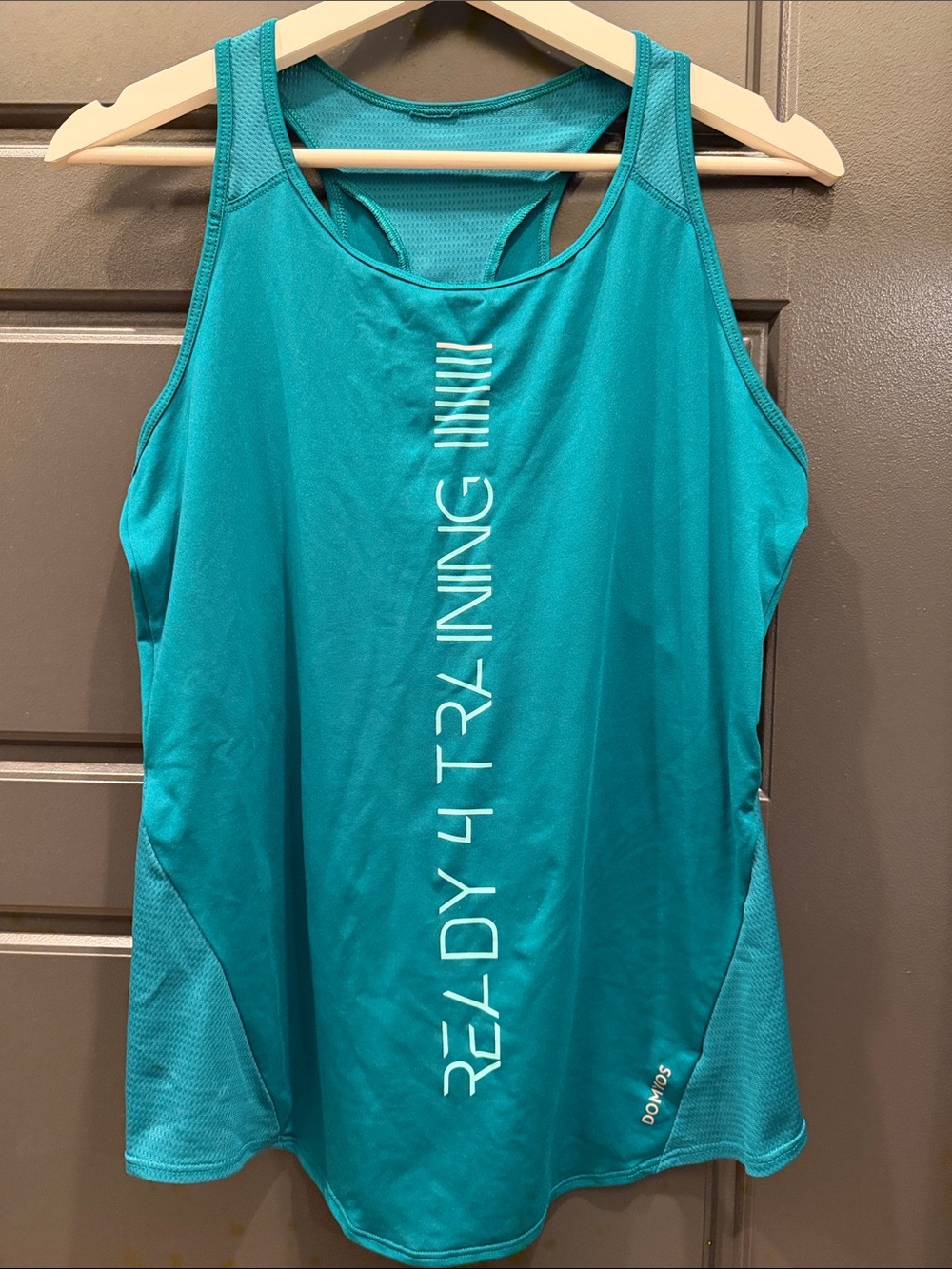 Teal Performance Training Tank Top size M